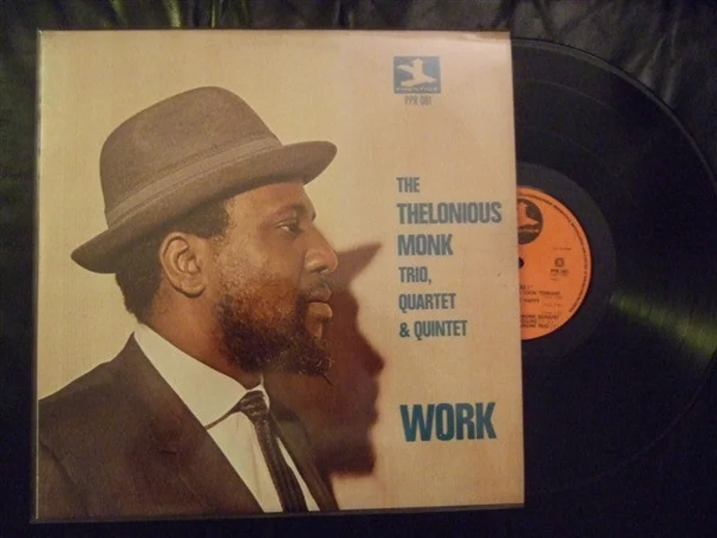 Thelonious Monk Trio, The Thelonious Monk Quartet & The Thelonious Monk Quintet - Work (LP, Comp, Mono, RE, RM) (Very Good Plus (VG+))