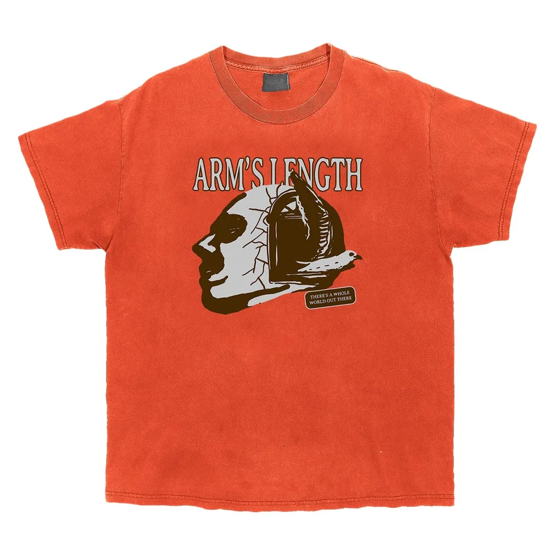 There's A Whole World Out There Orange - Tee