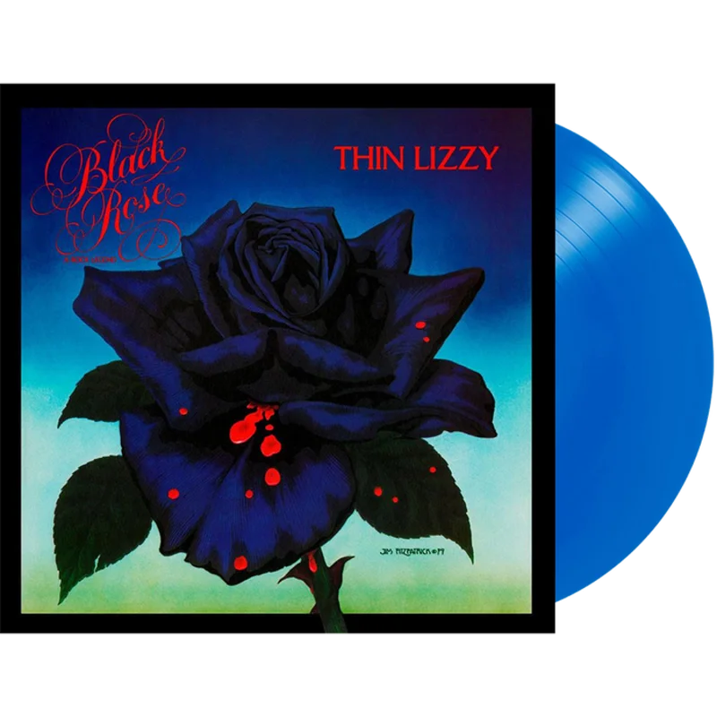 THIN LIZZY 'BLACK ROSE - A ROCK LEGEND' LP (Translucent Blue Vinyl)