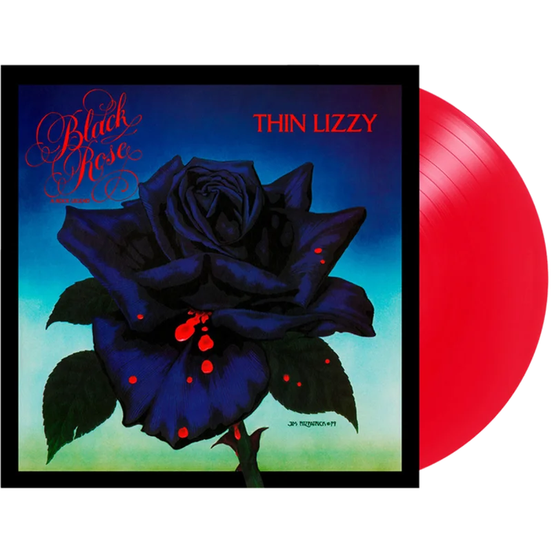 THIN LIZZY 'BLACK ROSE - A ROCK LEGEND' LP (Translucent Red Vinyl)