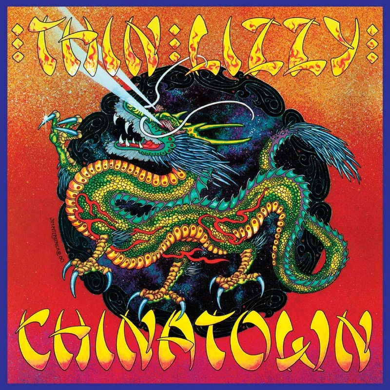 THIN LIZZY 'CHINATOWN' LP (45th Anniversary, Clear Red Vinyl)