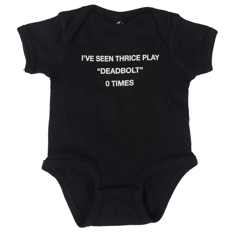 THRICE "DEADBOLT" ONESIE