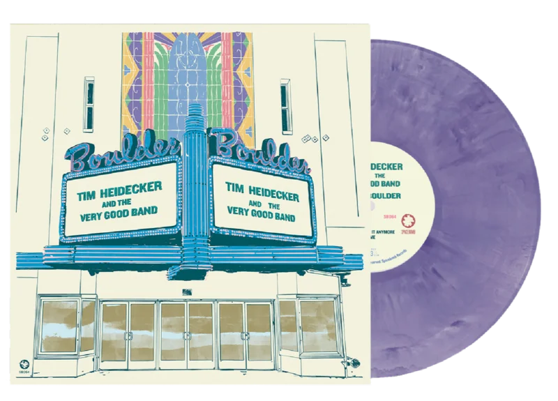 TIM HEIDECKER & THE VERY GOOD BAND (LIVE IN BOULDER) LP (Light Purple Blast Vinyl)