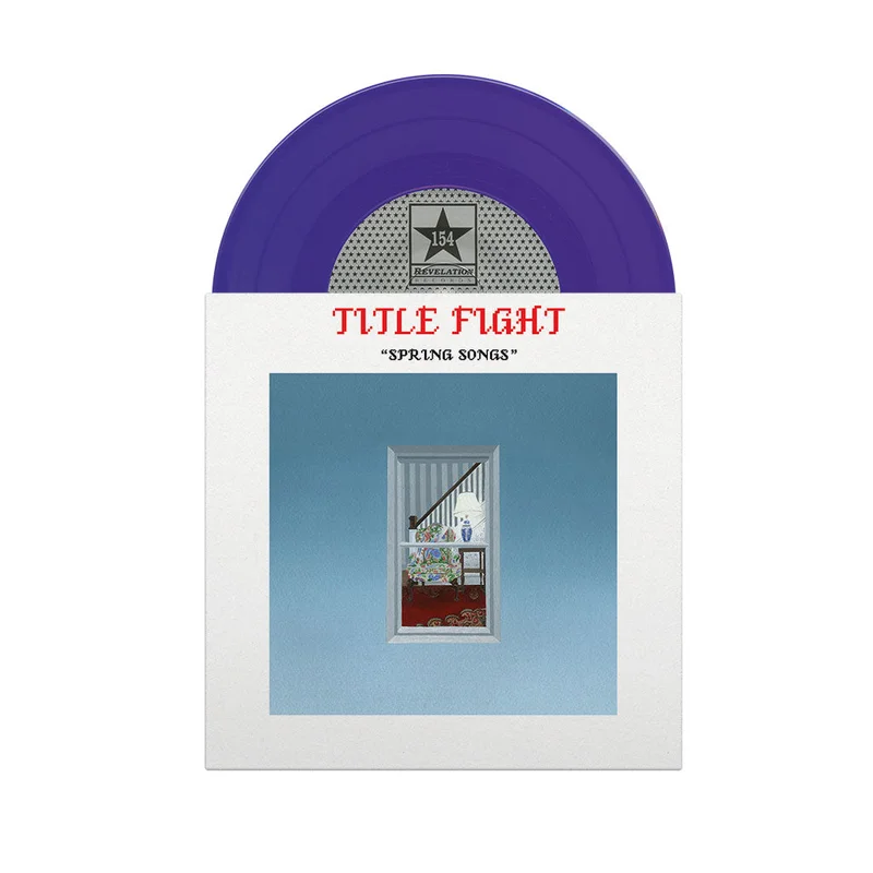 TITLE FIGHT 'SPRING SONGS' 7" EP (Purple Vinyl)
