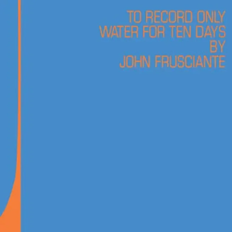 To Only Record Water for Ten Days (RSD2026)