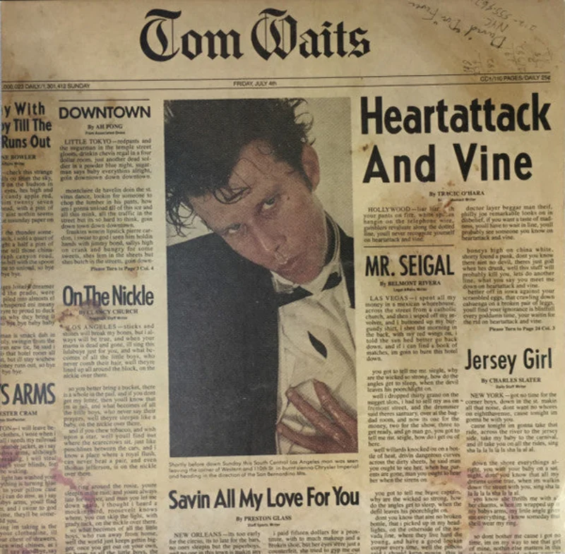 Tom Waits - Heartattack And Vine (LP, Album) (Very Good Plus (VG+))