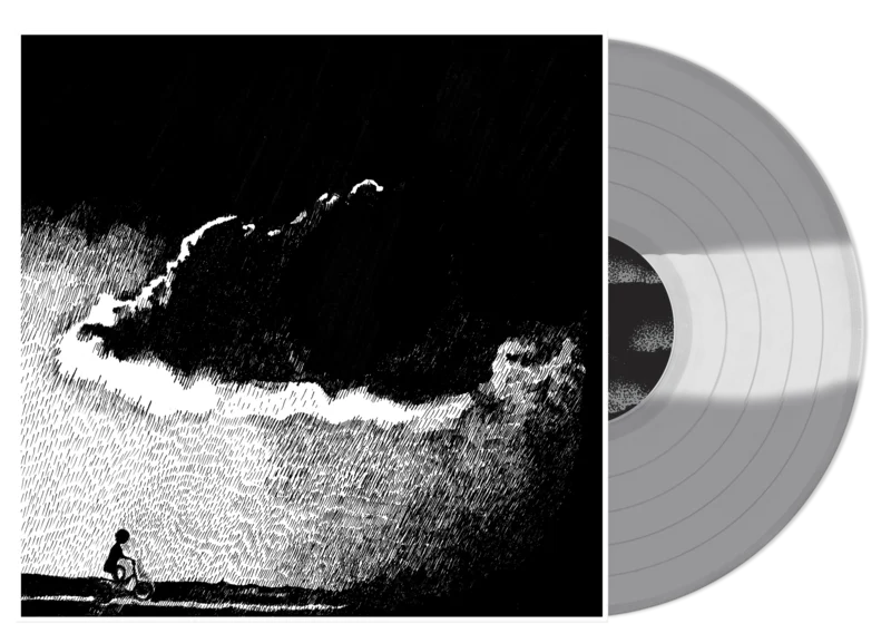 TOUCHE AMORE ....TO THE BEAT OF A DEAD HORSE LP (Limited Edition  Only 400 made, Clear/Silver Tri-Color Stripe Vinyl)