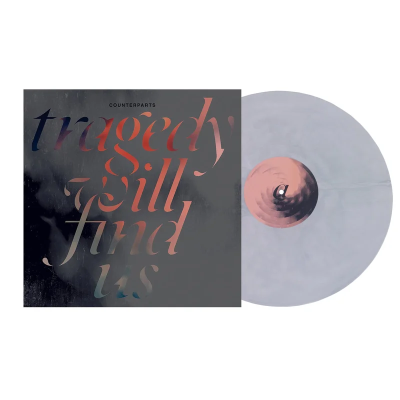 Tragedy Will Find Us - Silver, White & Baby Pink Galaxy LP