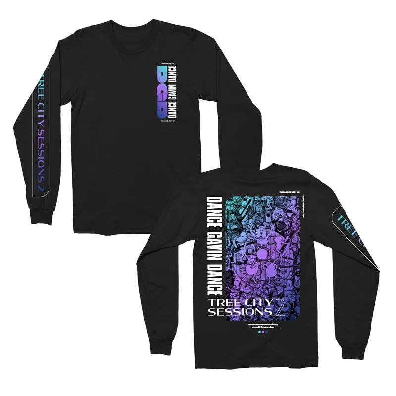 Tree City Sessions 2 Black Long Sleeve