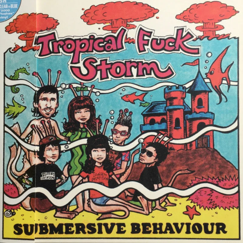 Tropical Fuck Storm - Submersive Behaviour (LP, EP, Blu) (Mint (M))