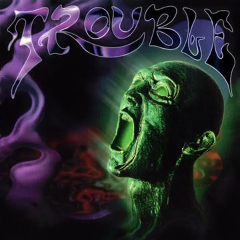 TROUBLE 'PLASTIC GREEN HEAD' LP