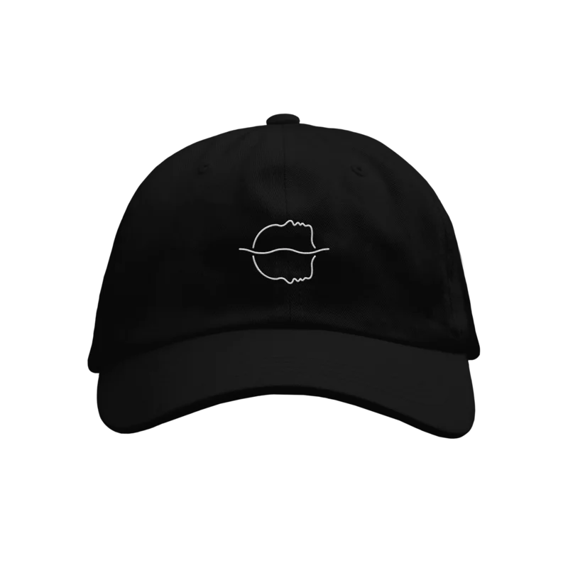 Tsunami Sea Branded Black Unstructured Hat