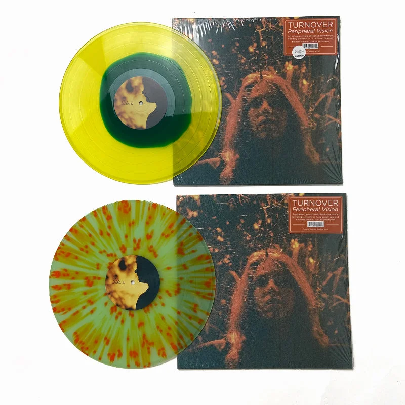 TURNOVER 'PERIPHERAL VISION' LP (TWO DIFFERENT VINYL VARIANTS  LIMITED TO 250 EACH)
