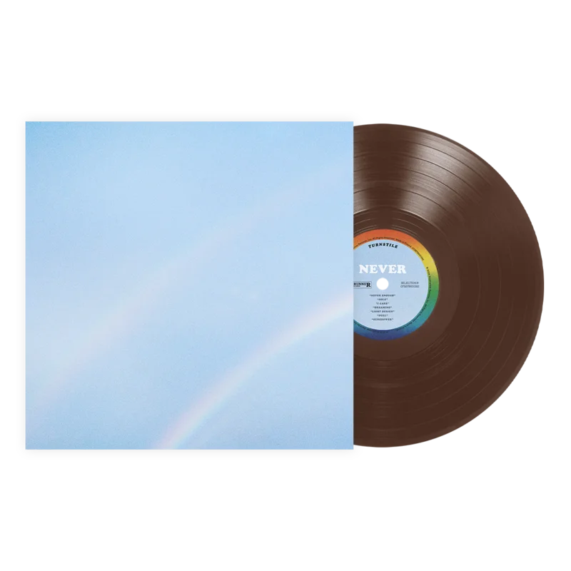 TURNSTILE NEVER ENOUGH LP (Limited Edition  Only 1000 Made, Chocolate Brown Vinyl)