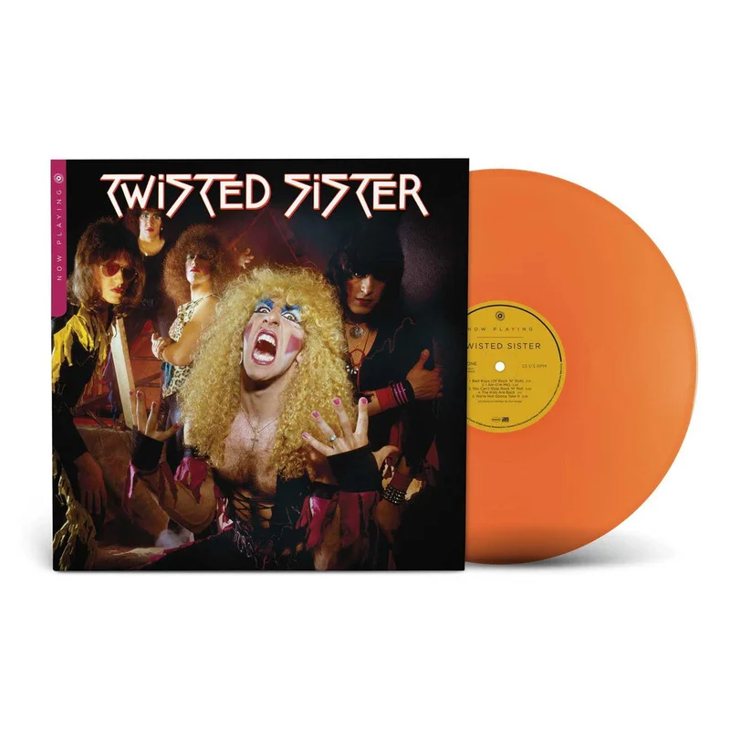 TWISTED SISTER 'NOW PLAYING' LP (Orange Crush Vinyl)