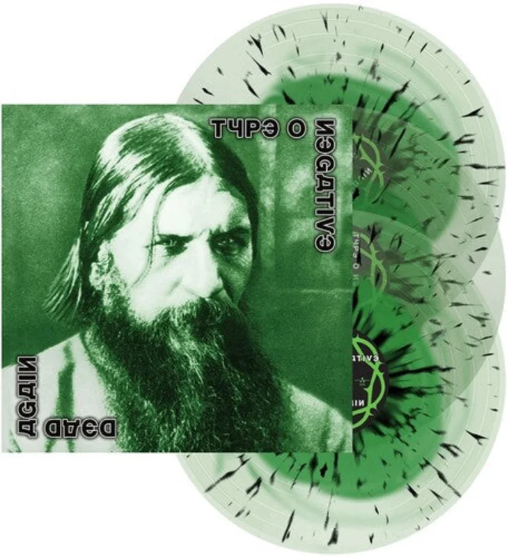 TYPE O NEGATIVE DEAD AGAIN 3LP (Limited Edition  Green/Black Splatter Vinyl)