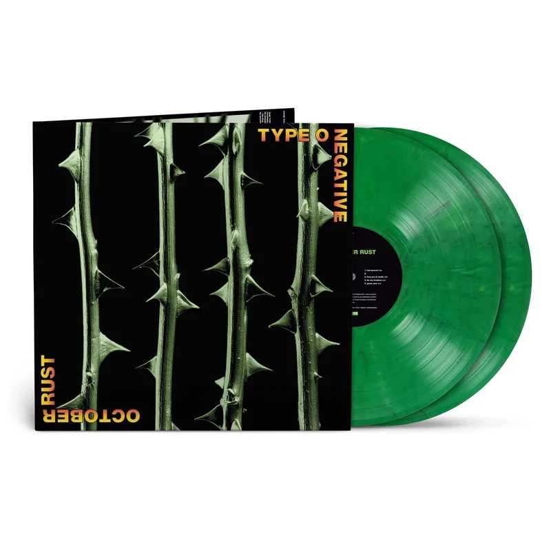 TYPE O NEGATIVE 'OCTOBER RUST' 2LP (Green and Black Marble Vinyl)