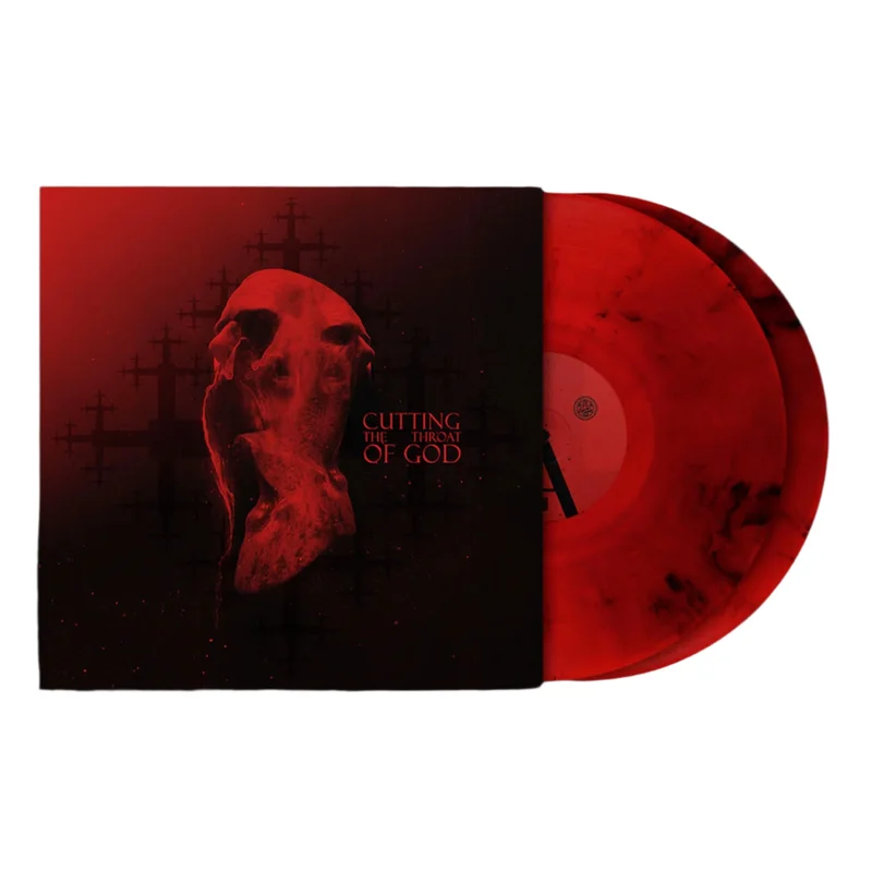 ULCERATE 'CUTTING THE THROAT OF GOD' 2LP (Transparent Red w/Black Smoke Vinyl)