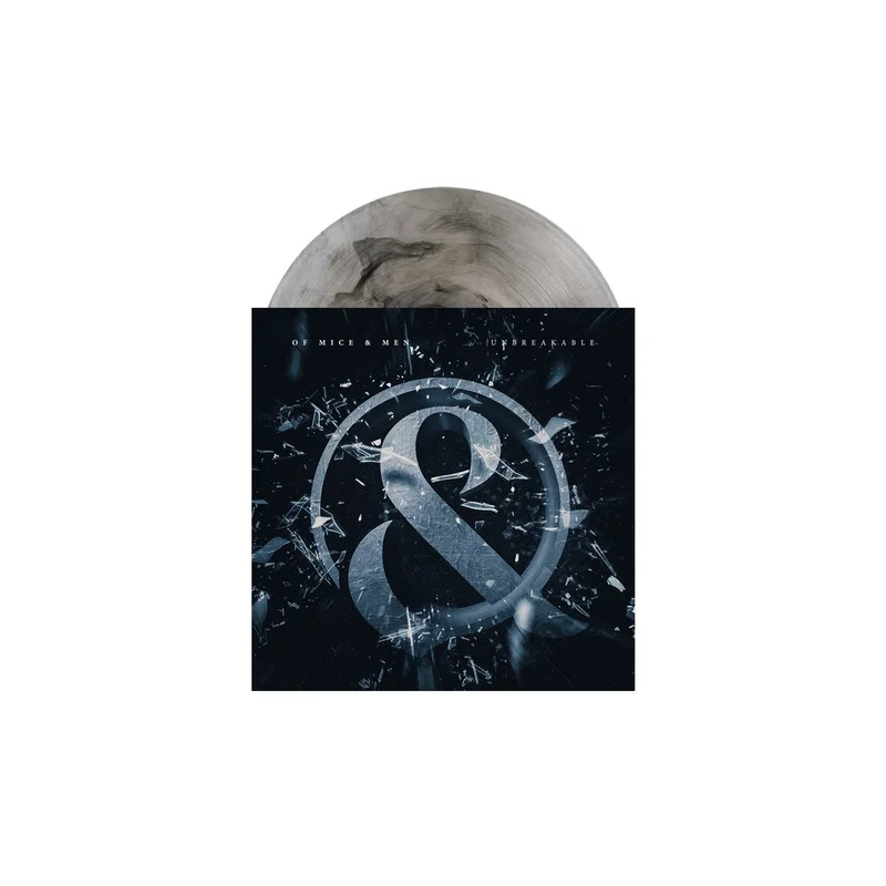 Unbreakable/Back To Me Clear With Black Smoke 7" vinyl