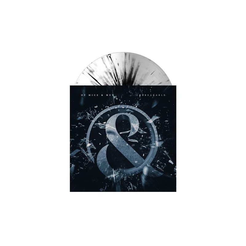 Unbreakable/Back To Me Half White/Half Grey With Black Splatter 7" Vinyl