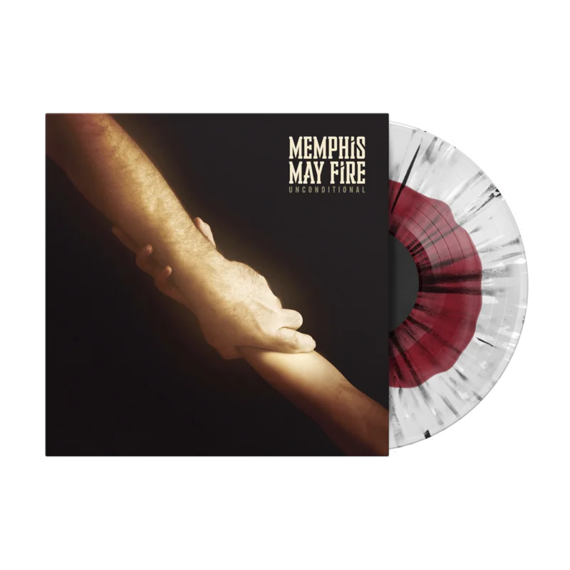Unconditional Ultra Clear & Oxblood W/ Black & White Splatter Vinyl LP