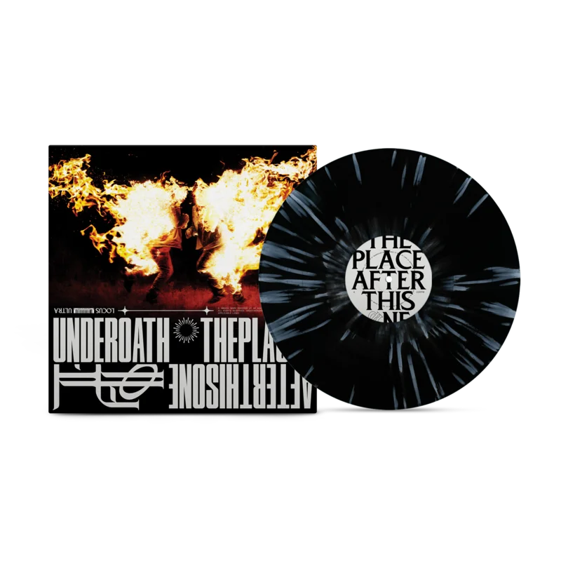 UNDEROATH 'THE PLACE AFTER THIS ONE' LP (Black/White Splatter Vinyl)