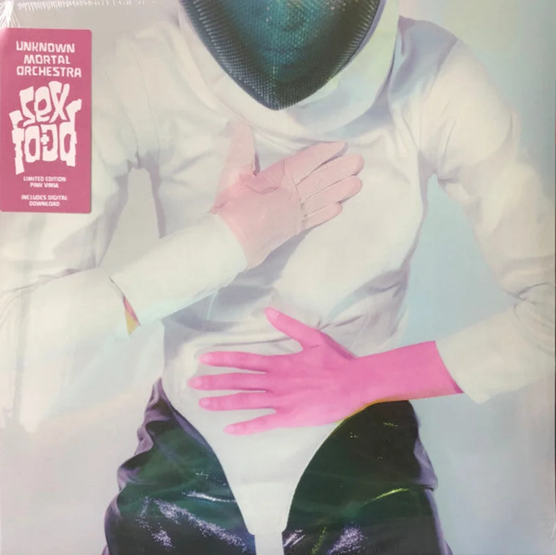 Unknown Mortal Orchestra - Sex & Food (LP, Album, Ltd, Pin) (Near Mint (NM or M-))