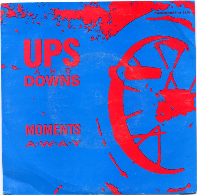 Ups And Downs - Moments Away (7", Single, Ltd) (Very Good Plus (VG+))