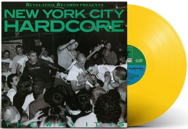 VARIOUS ARTISTS 'NEW YORK CITY HARDCORE: THE WAY IT IS' LP (Yellow Vinyl)