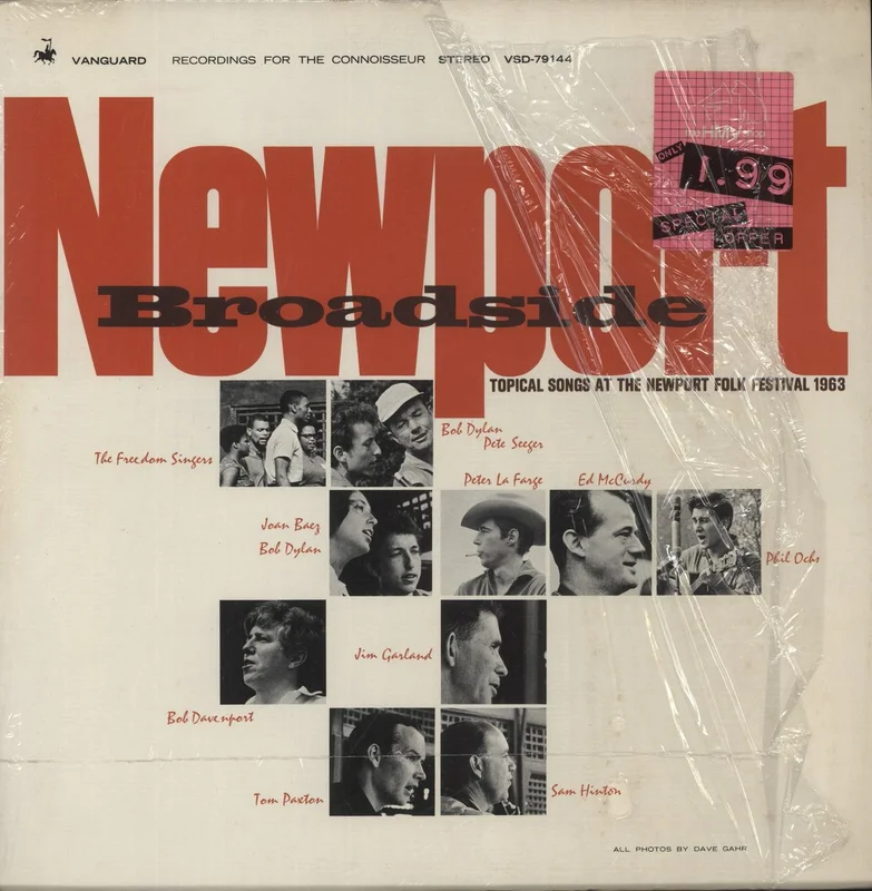 Various-Blues & Gospel Newport Broadside US Vinyl LP