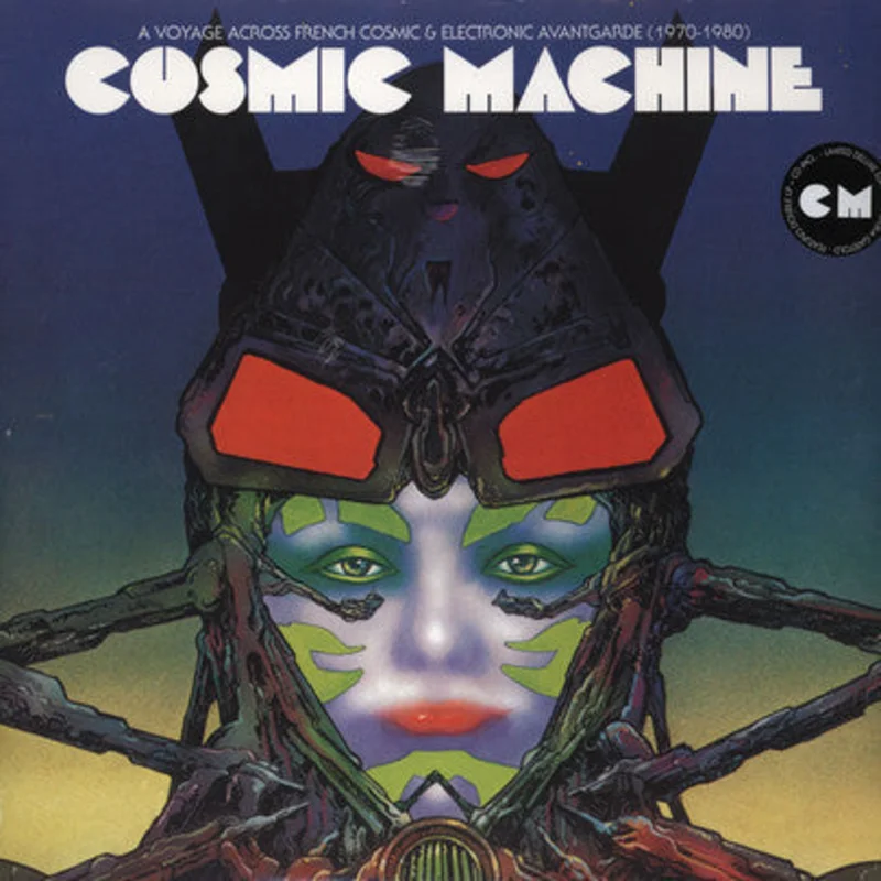 Various - Cosmic Machine - A Voyage Across French Cosmic & Electronic Avantgarde (1970-1980) (2xLP, Comp + CD, Comp + Dlx, Ltd) (Very Good Plus (VG+))