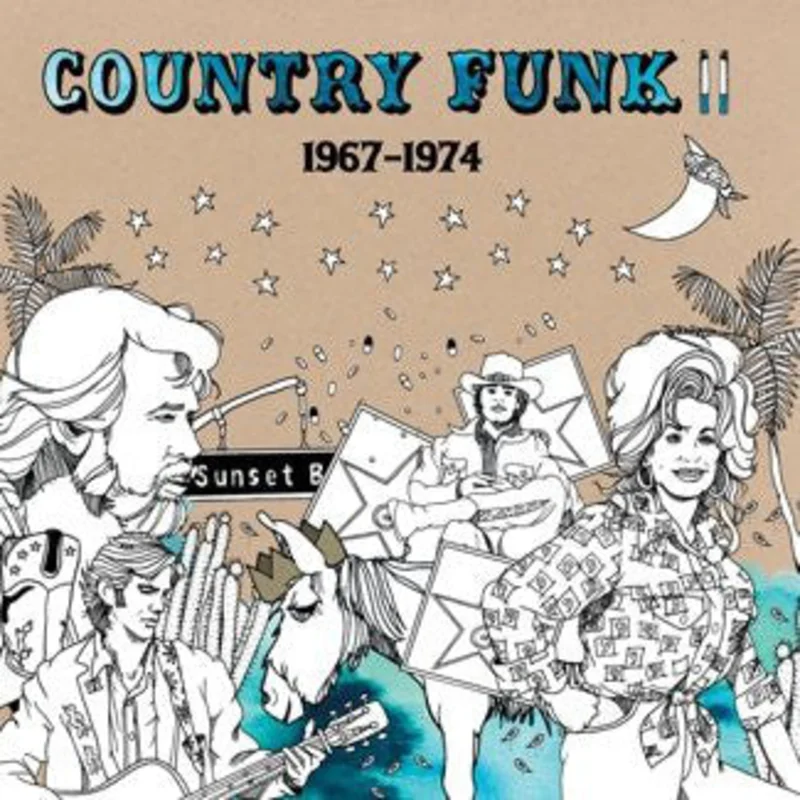 Various - Country Funk II 1967-1974 (2xLP, Comp) (Very Good Plus (VG+))