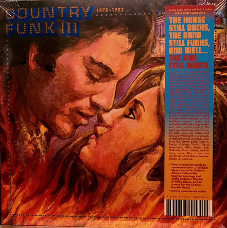 Various - Country Funk III 1975-1982 (2xLP, Comp, Red) (Mint (M))