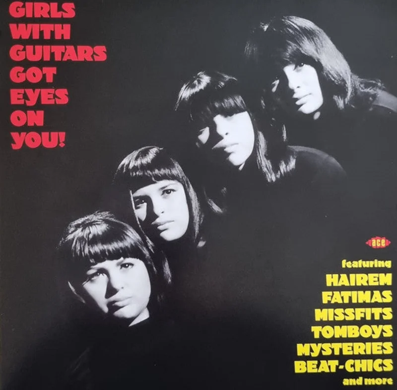 Various - Girls With Guitars Got Eyes On You! (LP, Comp, Mono, Tra) (Mint (M))
