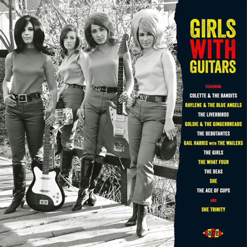Various - Girls With Guitars (LP, Comp, Red) (Mint (M))