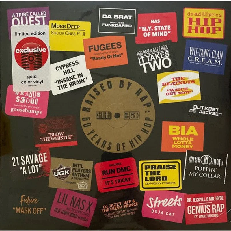 Various - Raised By Rap: 50 Years Of Hip Hop