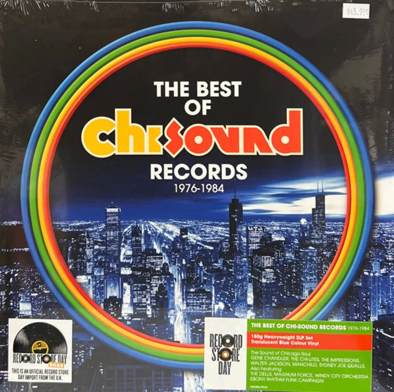 Various - The Best Of Chi-Sound Records 1976-1984 (2xLP, RSD, Comp, Mono, Blu) (Near Mint (NM or M-))