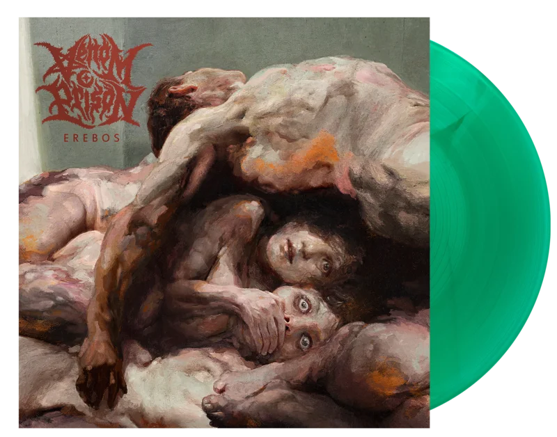 VENOM PRISON 'EREBOS' LP  ONLY 500 MADE (Limited Edition Emerald Green Vinyl)