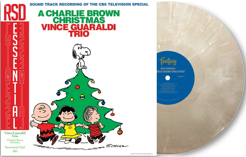 VINCE GUARALDI TRIO 'A CHARLIE BROWN CHRISTMAS' LP (Snowstorm Vinyl)