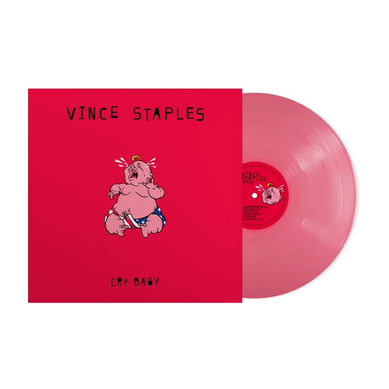 VINCE STAPLES 'CRY BABY' LP (Baby Pink Vinyl)