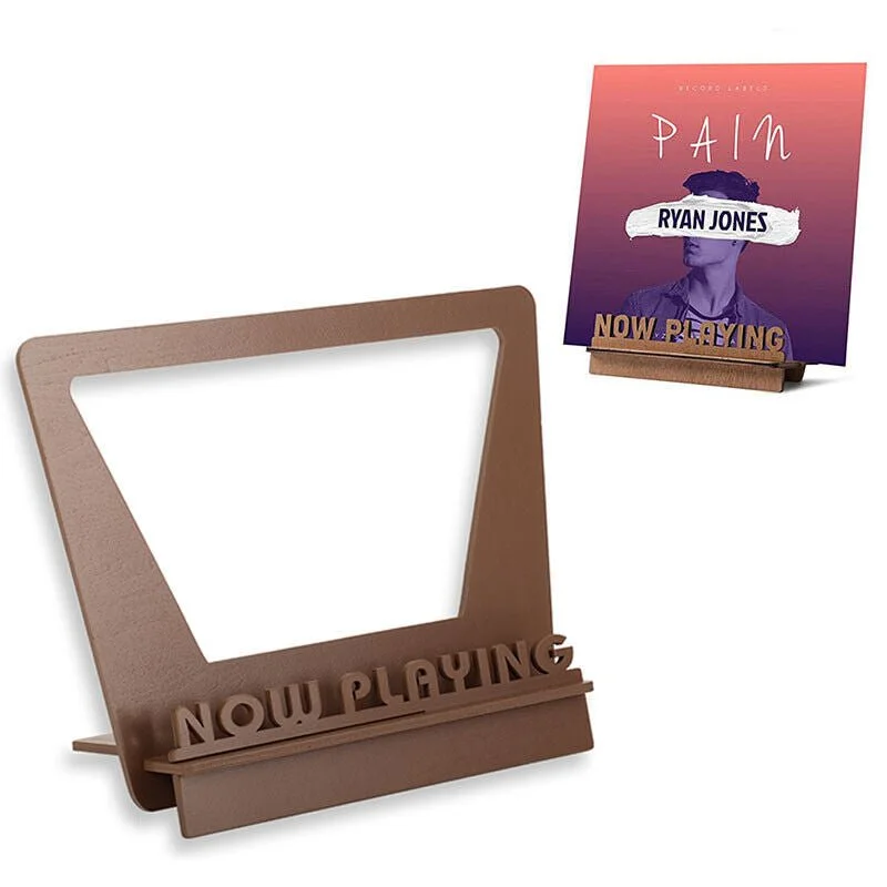 Vinyl Record Display Stand - Now Playing