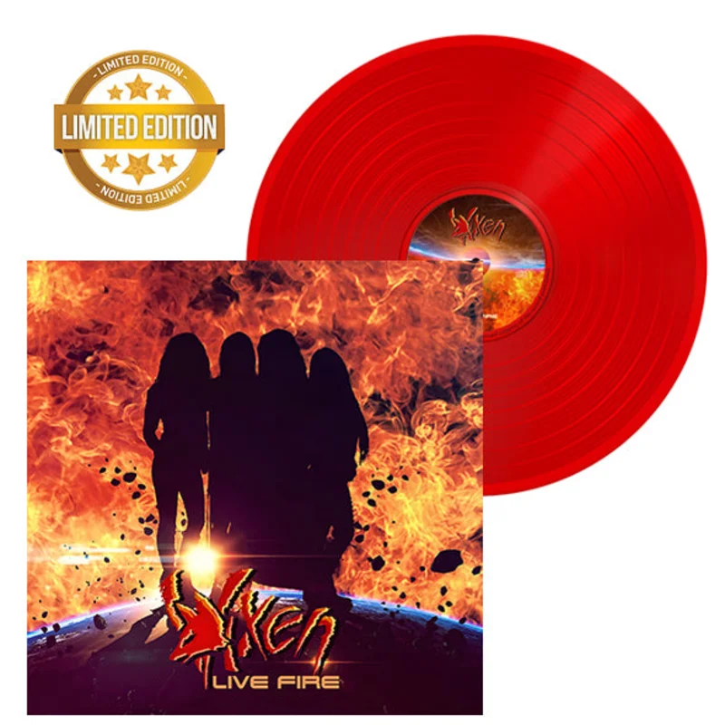 Vixen "Live Fire" Transparent Red Vinyl
