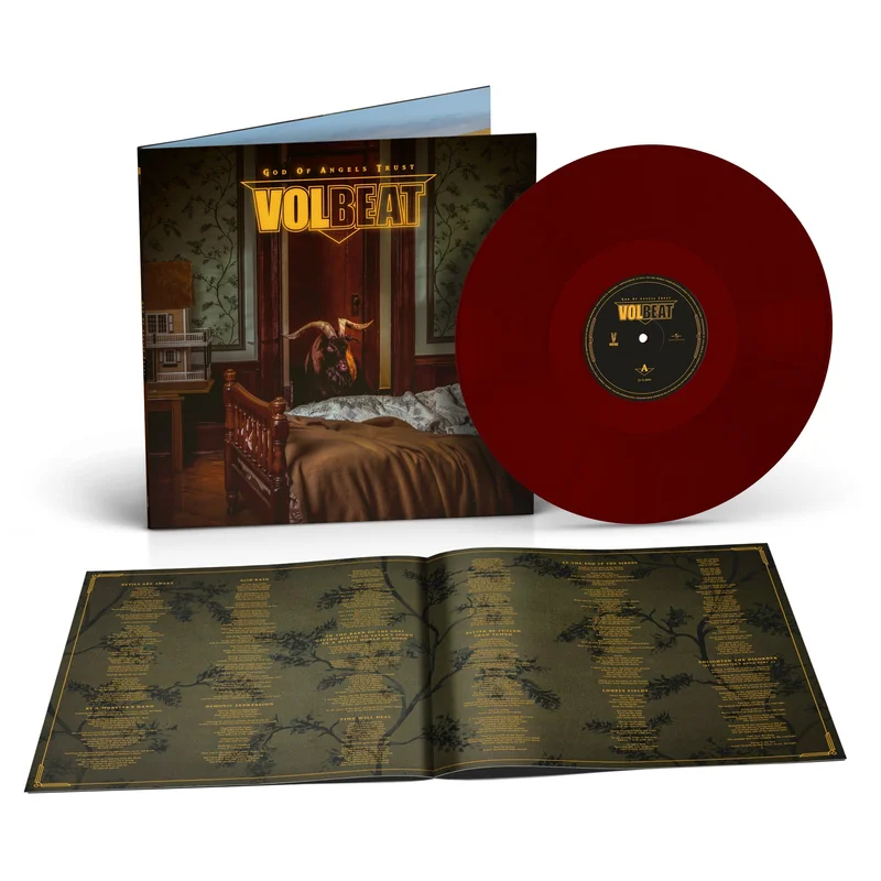 VOLBEAT GOD OF ANGELS TRUST LP (Limited Edition  Only 1000 Made, Oxblood Vinyl)