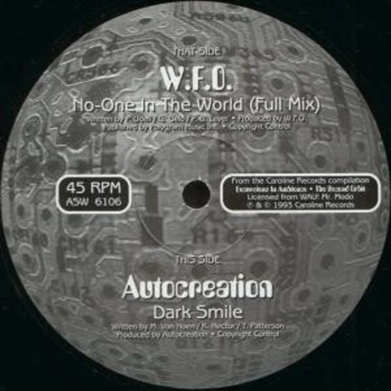 W.F.O. / Autocreation - Excursions In Ambience - The Second Orbit