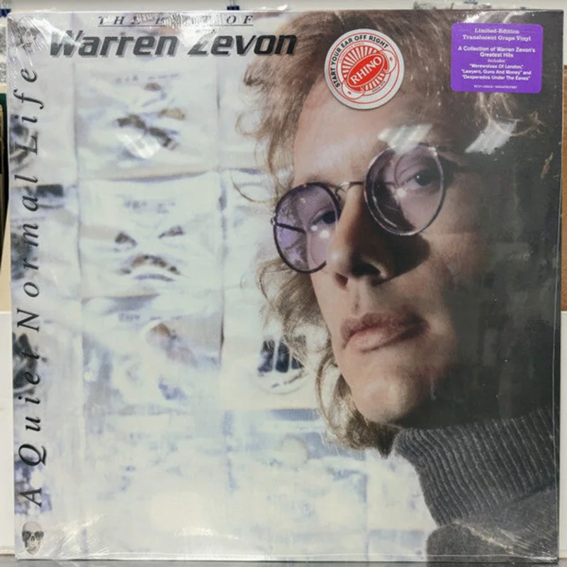 Warren Zevon - A Quiet Normal Life: The Best Of Warren Zevon (LP, Comp, Ltd, RE, Tra) (Mint (M))