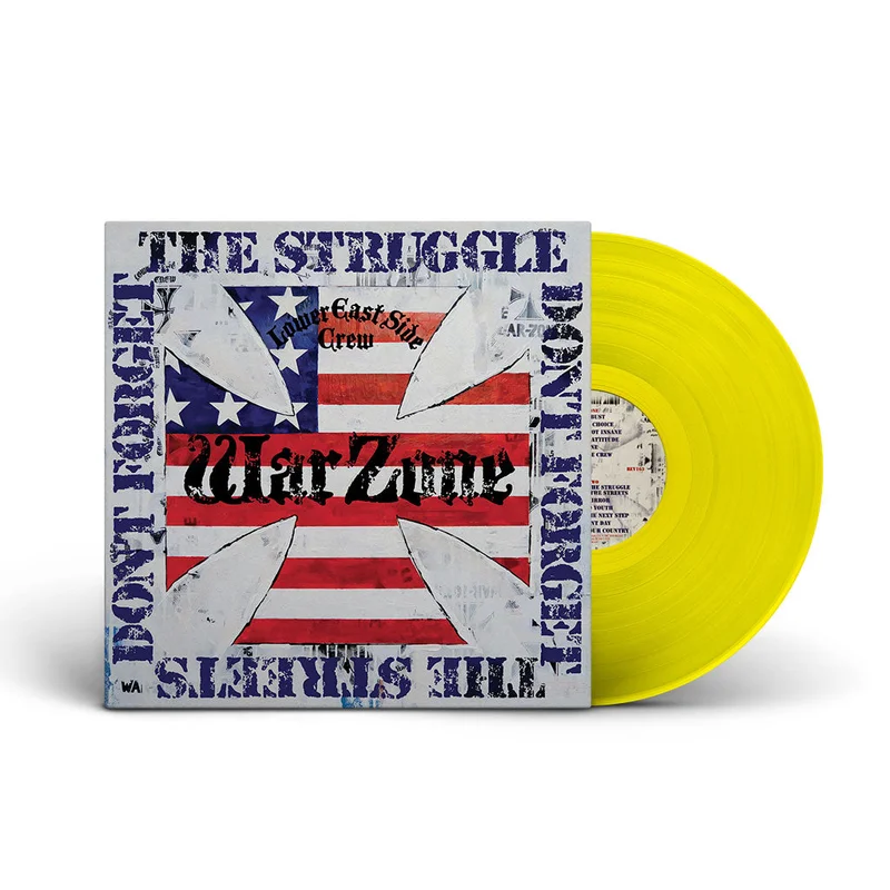 WARZONE DON'T FORGET THE STRUGGLE DON'T FORGET THE STREETS' LP (Yellow Vinyl)