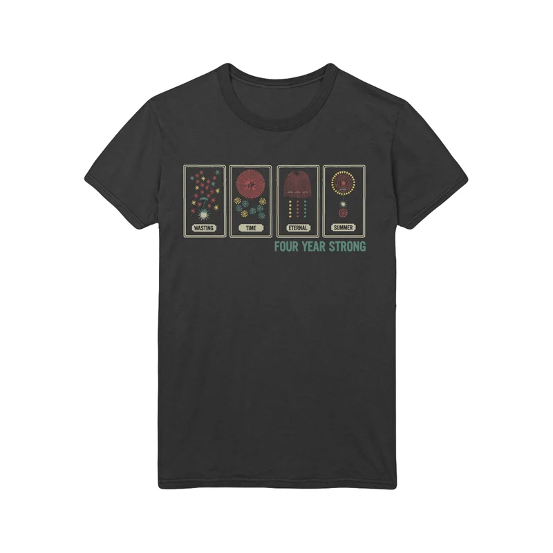 Wasting Time Black - Tee