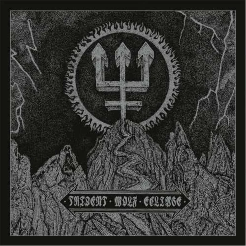 WATAIN 'TRIDENT WOLF ECLIPSE' LP (Silver & White Vinyl)
