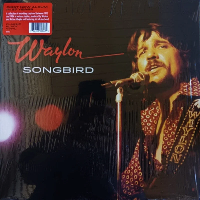Waylon Jennings - Songbird (LP, Album) (Mint (M))