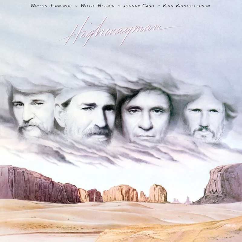 Waylon Jennings  Willie Nelson  Johnny Cash  Kris Kristofferson - Highwayman